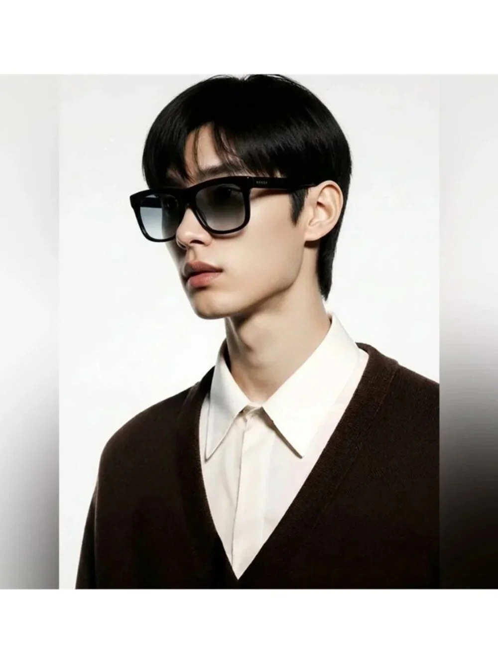 Luxury New Authentic Gucci GG0158SN 001 Sunglasses ✨